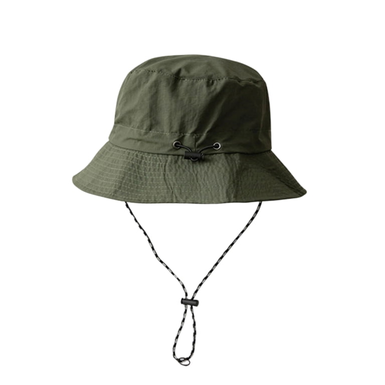 Packable Bucket Hat with Chin Strap - Quick Dry UPF 50+ Sun 