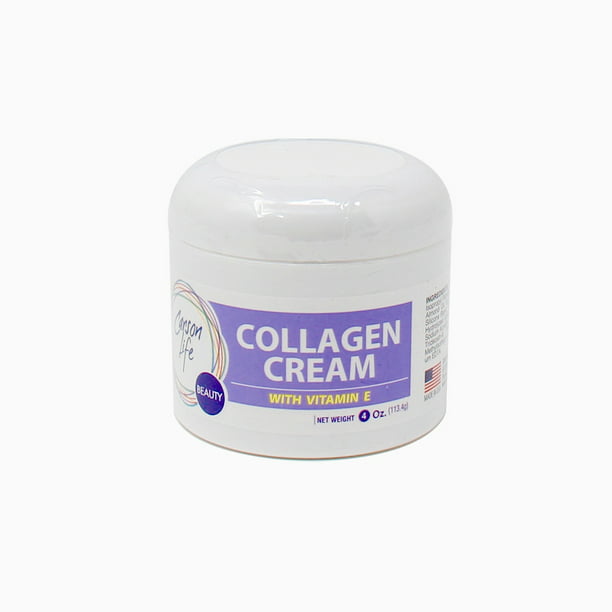 smeren munt Hong Kong Carson Life Collagen Elastin with Vitamin E Face Cream, 4 Oz - Walmart.com