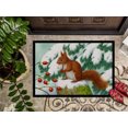 thumbnail image 3 of Carolines Treasures ASA2172MAT Tapis d'Hiver Rouge Écureuil Intérieur Ou Extérieur - 18 x 27, 3 of 4