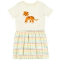 thumbnail image 3 of Inktastic Tiger Girls Toddler Dress, 3 of 5