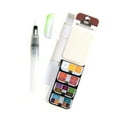 thumbnail image 2 of Royal & Langnickel Essentials - Watercolor Artist Flip Kit with Aqua-Flo Brush Pen 19 Piece, 2 of 8