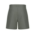 thumbnail image 4 of Vivianyo HD Fashion Summer Shorts for Big Mens and Tall Men Casual Fashion Solid With Pocket Button Zipper Shorts Pants, 4 of 5