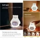 thumbnail image 2 of Lindo reloj despertador con luz nocturna de oso polar grande con pantalla de tiempo, brillo ajustable, carga USB, regalo para niños, adecuado para dormitorios y salas de juegos infantiles., 2 of 3