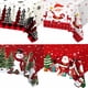 thumbnail image 4 of Mantel navideño Feliz Navidad Decoración para el hogar 2024 Mantel de copo de nieve de Navidad Navidad Noel Notal Año Nuevo 2025 Diciembre, 4 of 5