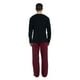 thumbnail image 2 of Apparonia Conjuntos de Pijamas para Hombre Ropa de Dormir a Cuadros Camisas y Pantalones de Manga Larga Conjunto de Pijama Ligero y Suave para Hombre con Bolsillos Escarlata Dinámico M, 2 of 3
