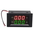thumbnail image 2 of YB4835VA DC 0 to 300V 50A Dual Display Current Voltmeter Waterproof Interference Resistant LED Voltage Ammeter, 2 of 14