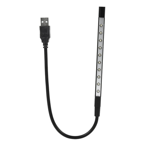 CABLING®Lampe LED USB, Mini Lumière USB Flexible, Lampe Clavier pour  Ordinateur Portable/PC, Lampe de Lecture USB, Petite Lampe de Livre (noir)