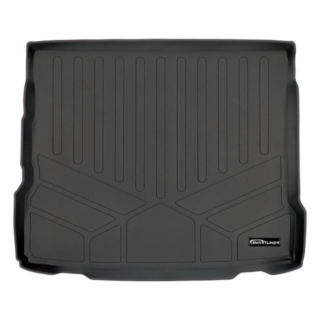 Smartliner SD0365 All Weather Custom Fit Trunk Floor Mat & Cargo Liner for 2015-2018 Audi Q3 - All Models, Black