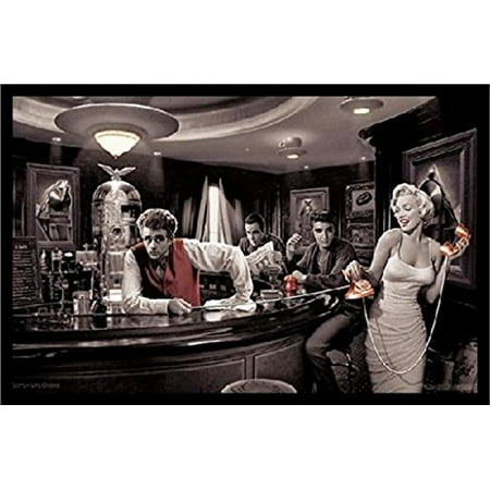 Framed Java Dreams With James Dean Marilyn Monroe Elvis Presley And Humphrey Bogart By Chris Consani Framed Java Dreams With James Dean Marilyn Monroe Elvis Presley And Humphrey Bogart By Chris Consani