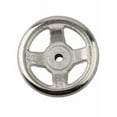 thumbnail image 3 of 3/4/5/6/8/10/12 Inch Handwheel 3-Spoke Machinery Hand Wheels Chrome Plated Steel, 3 of 8