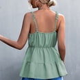 thumbnail image 4 of Camiseta sin mangas de verano con tirantes y cuello en V profundo sin espalda informal y transpirable para mujer, 4 of 6