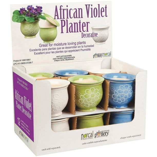 New England Pottery African Violet Planter