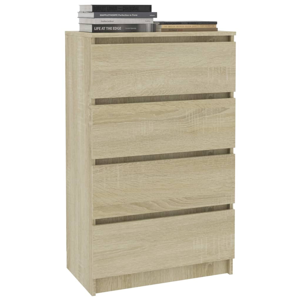 Kepooman 4-Drawer Home Office File Cabinet Sideboard, 23.6" x 13.8" x 38.8", Brown Kepooman 4-Drawer Home Office File Cabinet Sideboard, 23.6" x 13.8" x 38.8", Brown