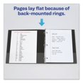 thumbnail image 6 of Economy Non-View Binder With Round Rings, 3 Rings, 2" Capacity, 11 X 8.5, Black, (3501) | Bundle of 5, 6 of 7