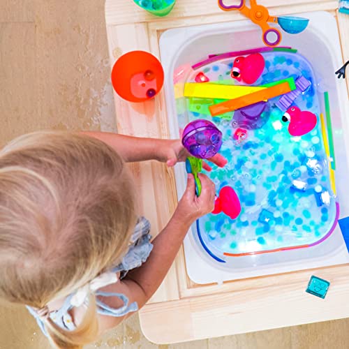 Pack de 6 cubes lumineux GLO PALS | Cubes sensoriels pour bain et jeux d'eau