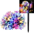 thumbnail image 3 of Cadena de luces LED de flor de cerezo solar-8 modos 6,5 m 30 luces-color Adepaton ZH-089, 3 of 9