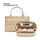 thumbnail image 5 of Inserto organizador para bolso de mano Bottega Arco, forro de fieltro para bolso, bolsa de almacenamiento de cosméticos, protector moldeador para bolsa de viaje, 5 of 5