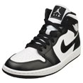 thumbnail image 1 of Zapatillas Nike Air Jordan 1 para mujer, blancas y negras, Panda Mid, 1 of 9