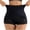 Black, variant on Women's High Waist Tummy Control Shapewear Shorts, Lace Trim Compression BodyShaper Seamless Mid-Thigh Shaper Underwear, S-3XL
