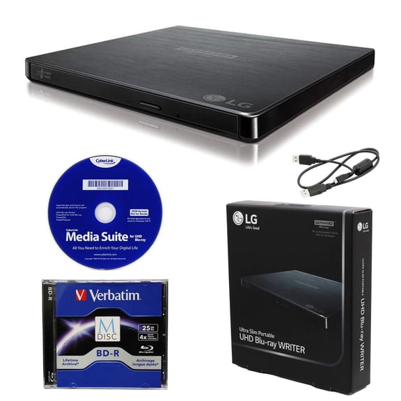 Grabador de discos externos Blu-ray Producplicator LG BP60NB10 4K