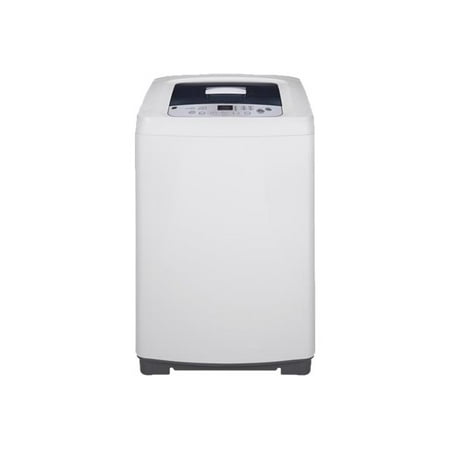 GE SPACE SAVING 2.6 CU. FT. STATIONARY WASHING MACHINE, WHITE