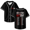 thumbnail image 2 of Kill Tony Tour 2025 Merch Baseball Jersey Shirt V-Neck Women Men Short Sleeve Streetwear Clothes, 2 of 3