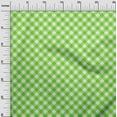 thumbnail image 2 of oneOone Polyester Lycra Light Green Fabric Check Dress Material Fabric Print Fabric By The Yard 56 Inch Wide - QJ, 2 of 4