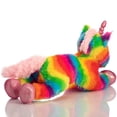 thumbnail image 4 of Peluche HollyHome, unicornio de peluche, arcoíris, 40 cm, para niñas, 4 of 9