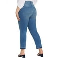 thumbnail image 2 of NYDJ womens  Plus Marilyn Stunning High-Rise Ankle Jean, 22W, 2 of 3