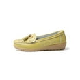 thumbnail image 3 of Fangasis Nurse Flats Comfort Loafers Bow-Knot Casual Shoes Work Lightweight Walking Fruit Green 7, 3 of 4