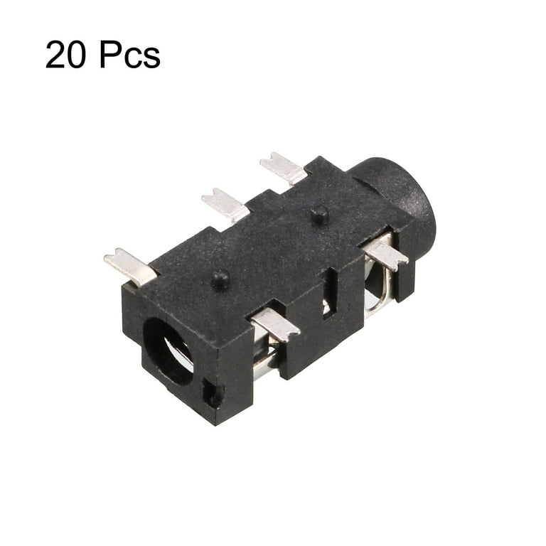 3.5 mm Audio Jack Connector PCB Mount Female Socket 5Pin PJ 327A