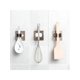 thumbnail image 4 of 1pc Multifunctional Punch-Free Hook For Mop/Broom/Toilet Brush Holder, Random Color, 4 of 5