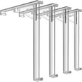 thumbnail image 1 of 3.5 Inch Valance Clips for Blinds, Clear Vertical Blind Valance Clip, Hidden Vertical Blind Installation Bracket, Vertical Blinds Replacement Part（4P, 1 of 5