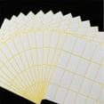 thumbnail image 4 of MasteelfCA 15PCS Blank Stickers Handwriting Self Adhesive Sticky Label Classify Price Label for Office Shop School- 25x42mm, 4 of 7