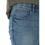 Lee Men's Extreme Motion Bi-Stretch Slim Straight Leg Jean, High King-Destruction Features, 29W x 30L
