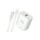 thumbnail image 1 of Cargador Control Expert Para Celular De Carga Rápida USB V8 Color Blanco, 1 of 12