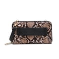 thumbnail image 4 of POPPY Women's Crossbody Wallet with Clear Transparent Cell Phone Window Lightweight Shoulder Bag Faux Leather Handbag Purse, 4 of 5