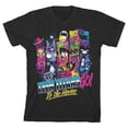 thumbnail image 4 of Teen Titans Go To The Movies Toddler Boy's Black Graphic Tee-4T, 4 of 5