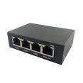 4X 4 Port Gigabit POE 100/1000M Network Switch Extender IEEE802.3Af/At