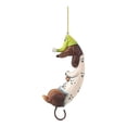 thumbnail image 1 of Adorno de árbol de Navidad para el hogar, colgantes de perro Dachshunds, artesanía 2D para fiesta navideña, 2023, 1 of 4
