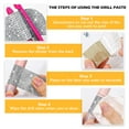 thumbnail image 3 of Maytalsory 4 Rouleaux Ajouter une Touche de Strass Autocollants Diamants Grand 1Ensemble, 3 of 6
