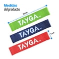 thumbnail image 2 of Set 3 Mini Bands de 5x25cm de 0.5, 0.9 y 1.2 mm Tayga Multicolor, 2 of 5