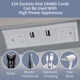 thumbnail image 6 of Heated Medicine Cabinet 30" W x 30" H LED Defogger Surface or Recessed | Boost-M1, 6 of 19