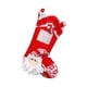thumbnail image 2 of Adornos navideños, adornos navideños, regalos navideños, adornos navideños, adornos para chimenea, bolsas de regalo, calcetines de dulces, calcetines navideños de punto rojos y blancos, medias para ch, 2 of 3