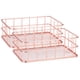 thumbnail image 3 of Cesta De Almacenamiento Para Decoración Del Hogar, Organizador De Escritorio, Oro Rosa Para El Hogar OTVIAP S, 3 of 8
