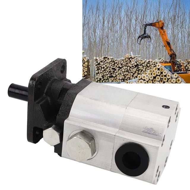 Log Splitter Pump, 16GPM 3000PSI 3600RPM 2 Stage Hydraulic Pump 1/2 Inch NPT Thread for Woodworking Projects