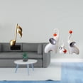 thumbnail image 2 of Escultura de nota musical de , figura de resina, adorno creativo de mesa, centro de mesa, estatuas de animales, manualidades, decoraciones de, 2 of 8