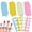 type:style3, variant on Nail Tools, Soft and Durable Finger Toe Nail Separator, 24 Pcs, Black + Yellow + Blue