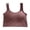 Purple, variant on Seamless Sport Bra Vest Type Sweat Absorption Push-up Padded Wire-free Layering Gym Underwear Elastic Good Breathability Yoga Fitness Bra