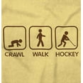 thumbnail image 2 of Crawl Walk Hockey Street Sign Humor Toddler Boy Girl T Shirt Infant Toddler Brisco Brands 12M, 2 of 6